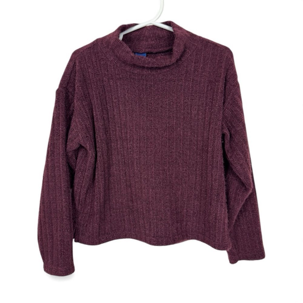 Old Navy Toddler Maroon Cozy Mock-Neck Sweater, 5T